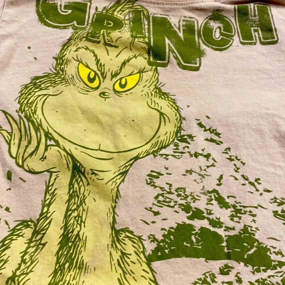 Dr. Seuss The Grinch Christmas Tee long sleeved T Shirt 2T